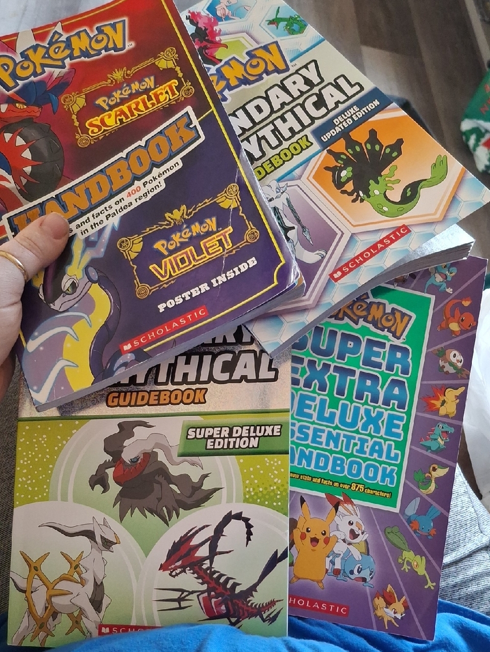 Scholastic Pokémon Guidebooks
